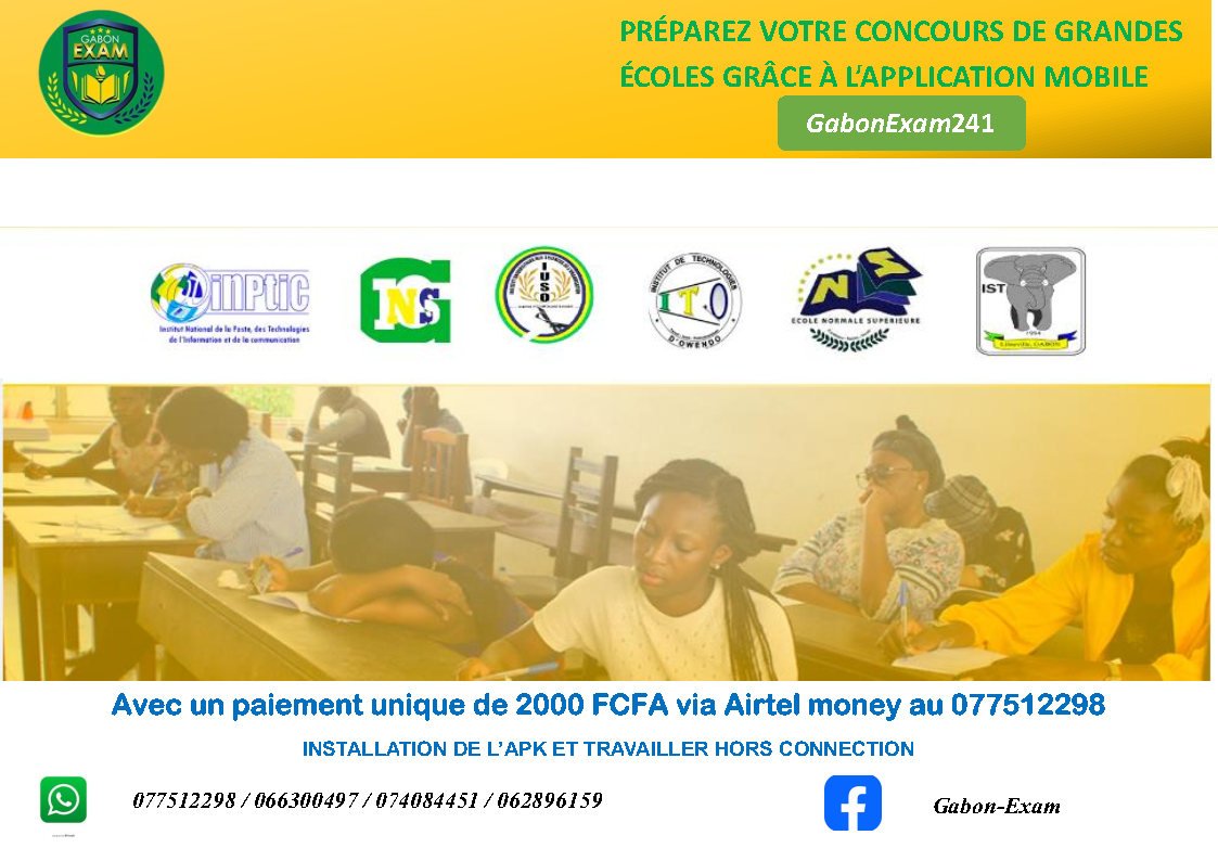 Bannière Gabon Exam